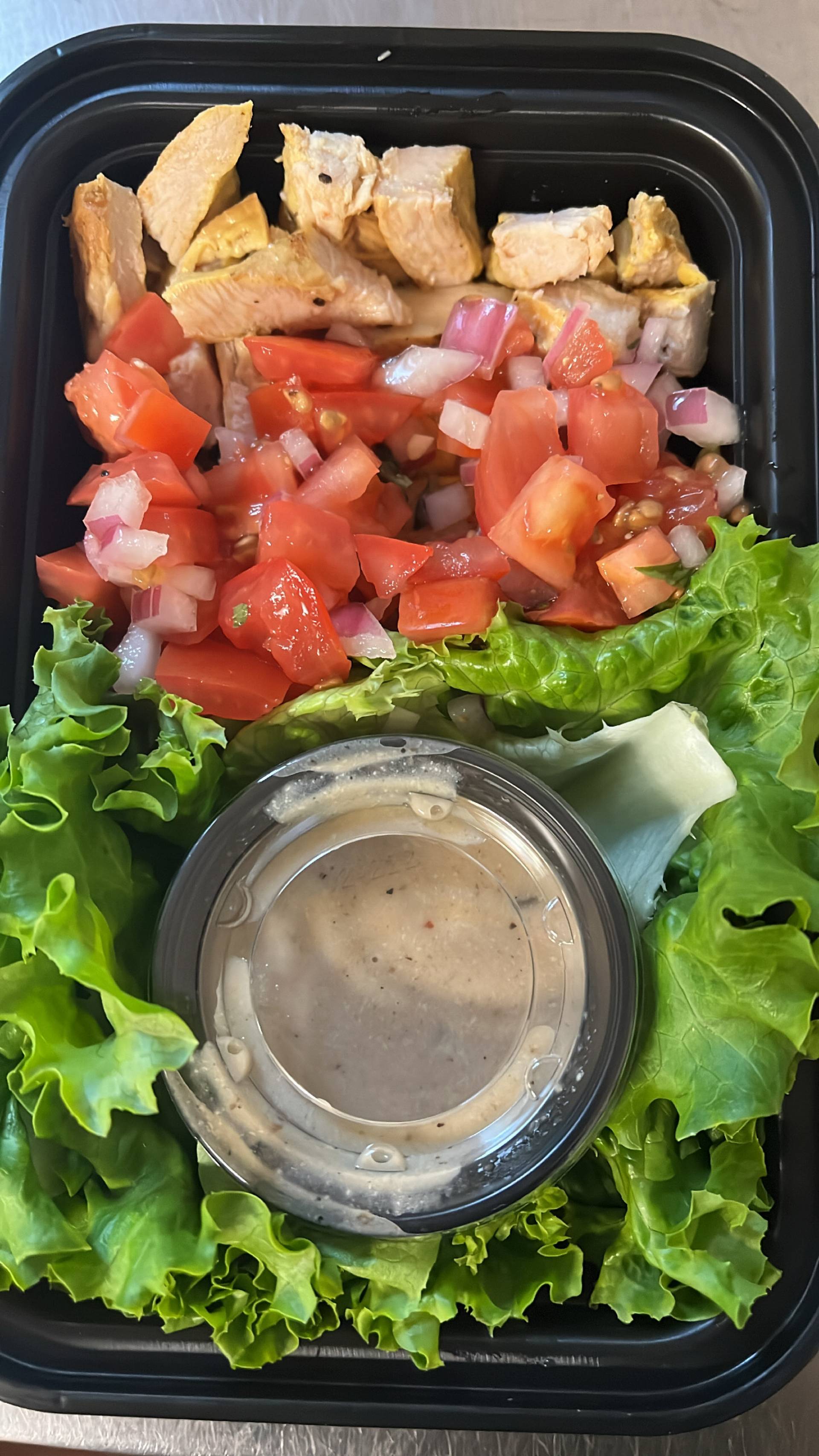 Grilled Chicken & Bruschetta Lettuce Cups