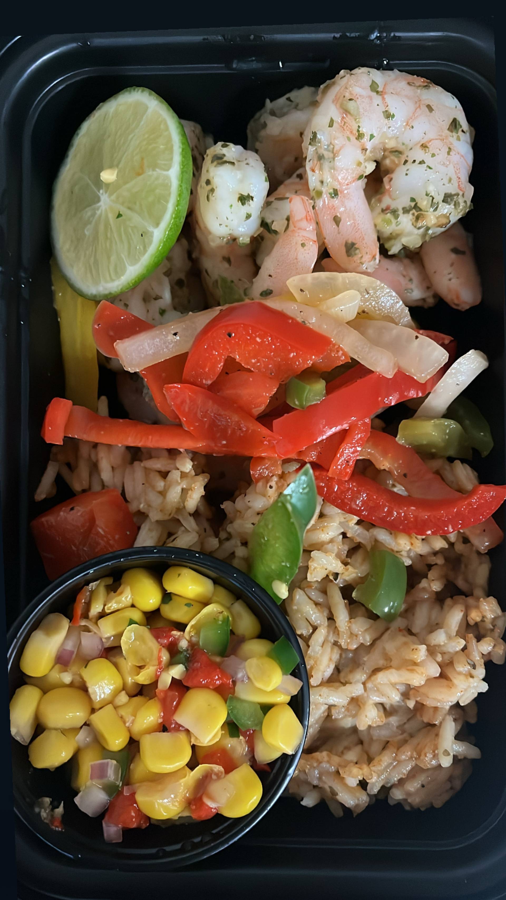 Cilantro Lime Shrimp & Tex Mex Rice