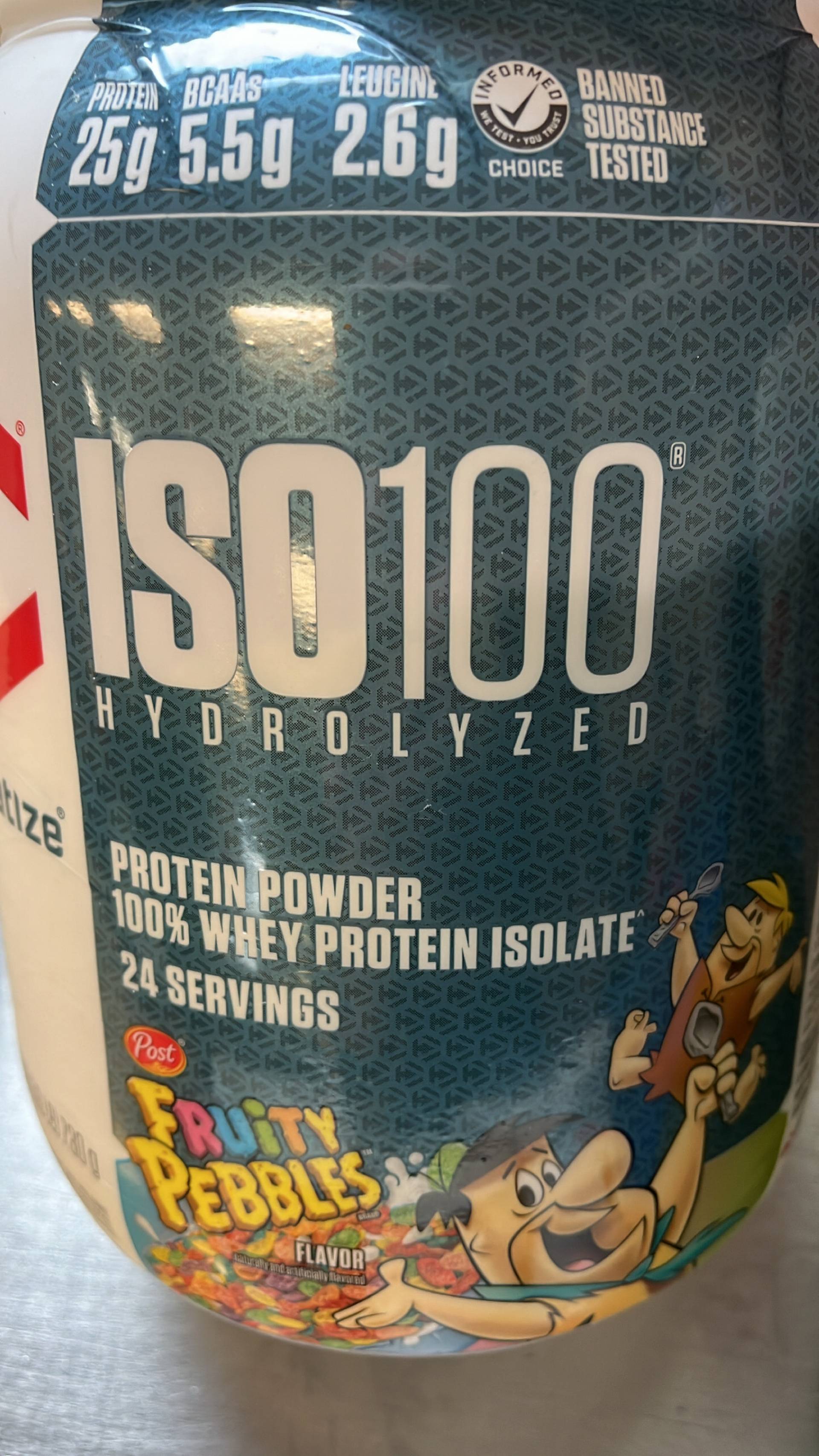 Peach Pebbles Protein Oats