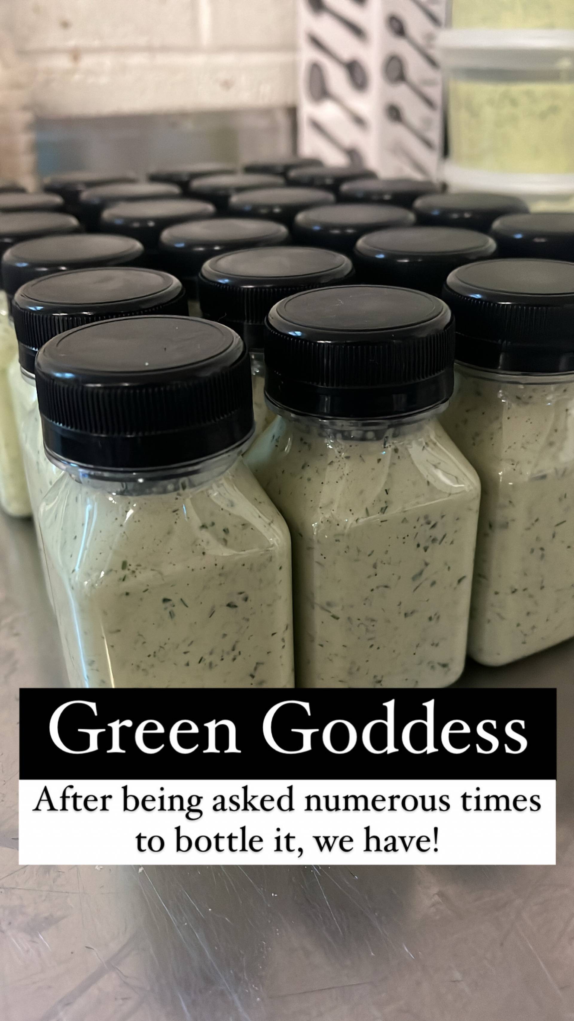 Sauce) Homemade Green Goddess