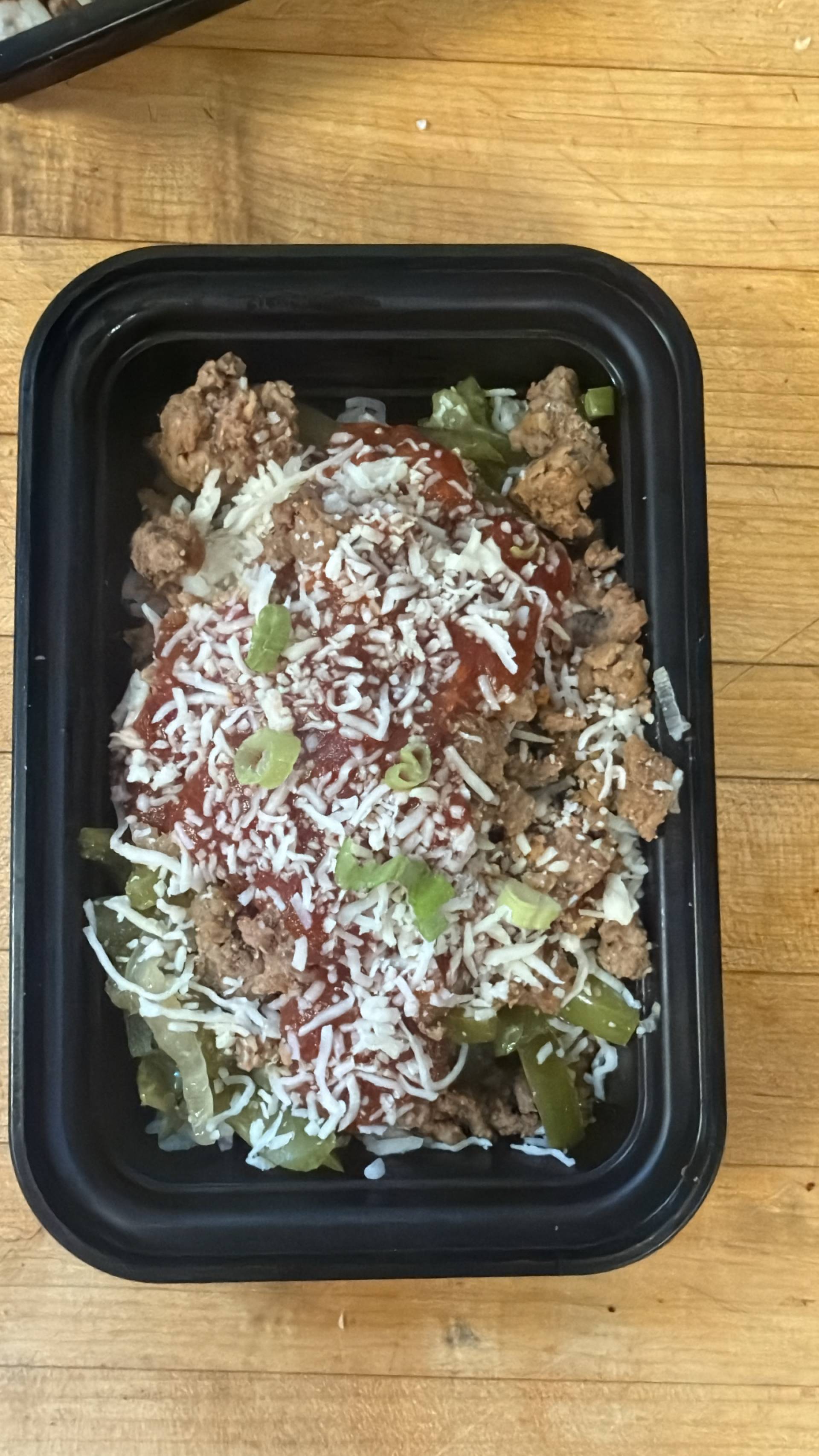 Balanced Meal) Unstuffed Pepper with Spicy Beef