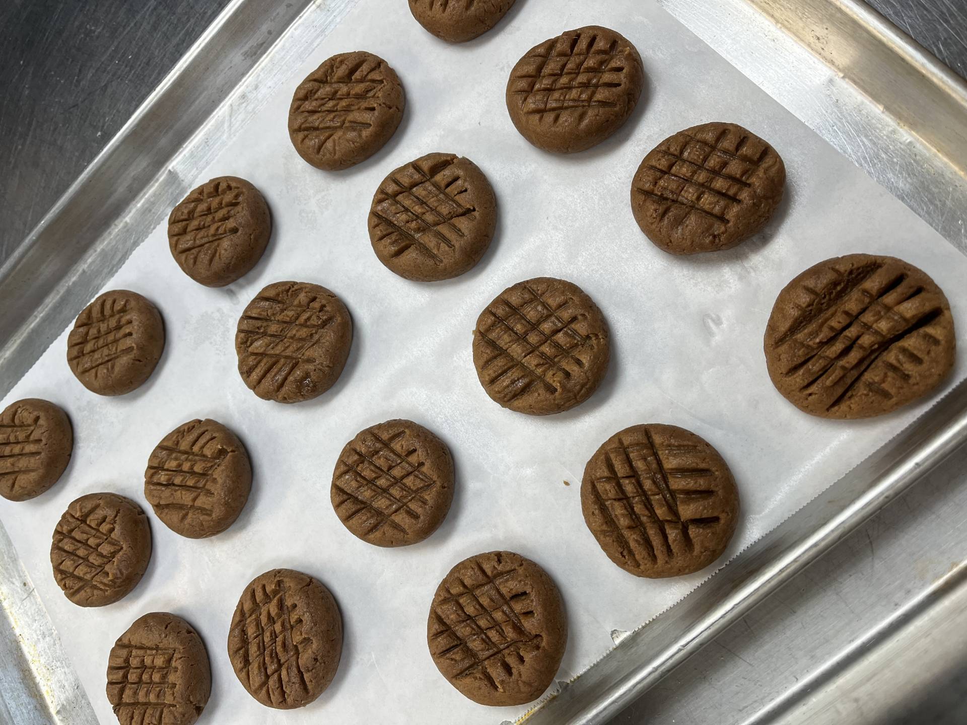 Snack) Chocolate Peanut Butter Protein Cookies (2)