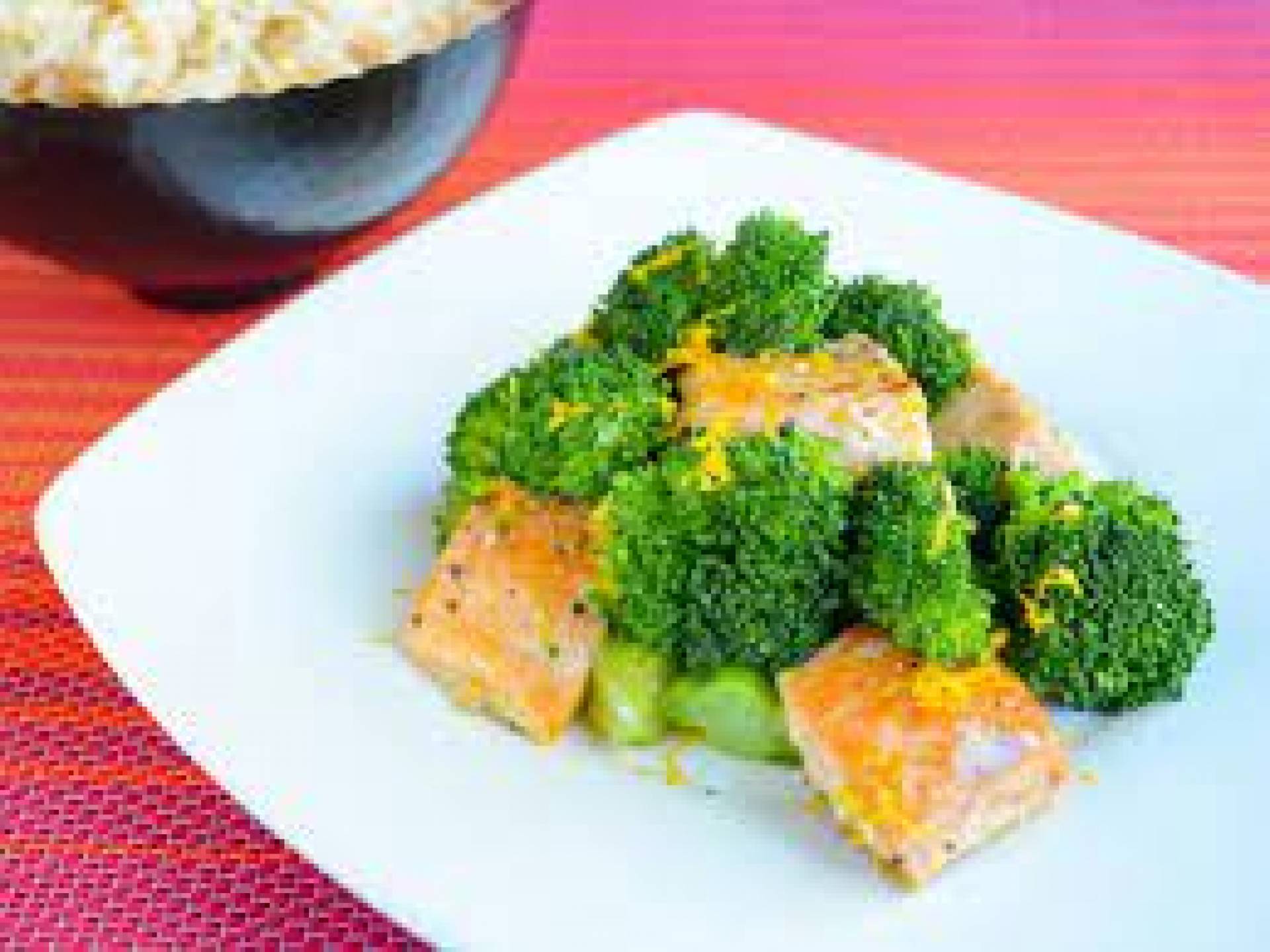 Low Carb DF) Korean Salmon & Broccoli