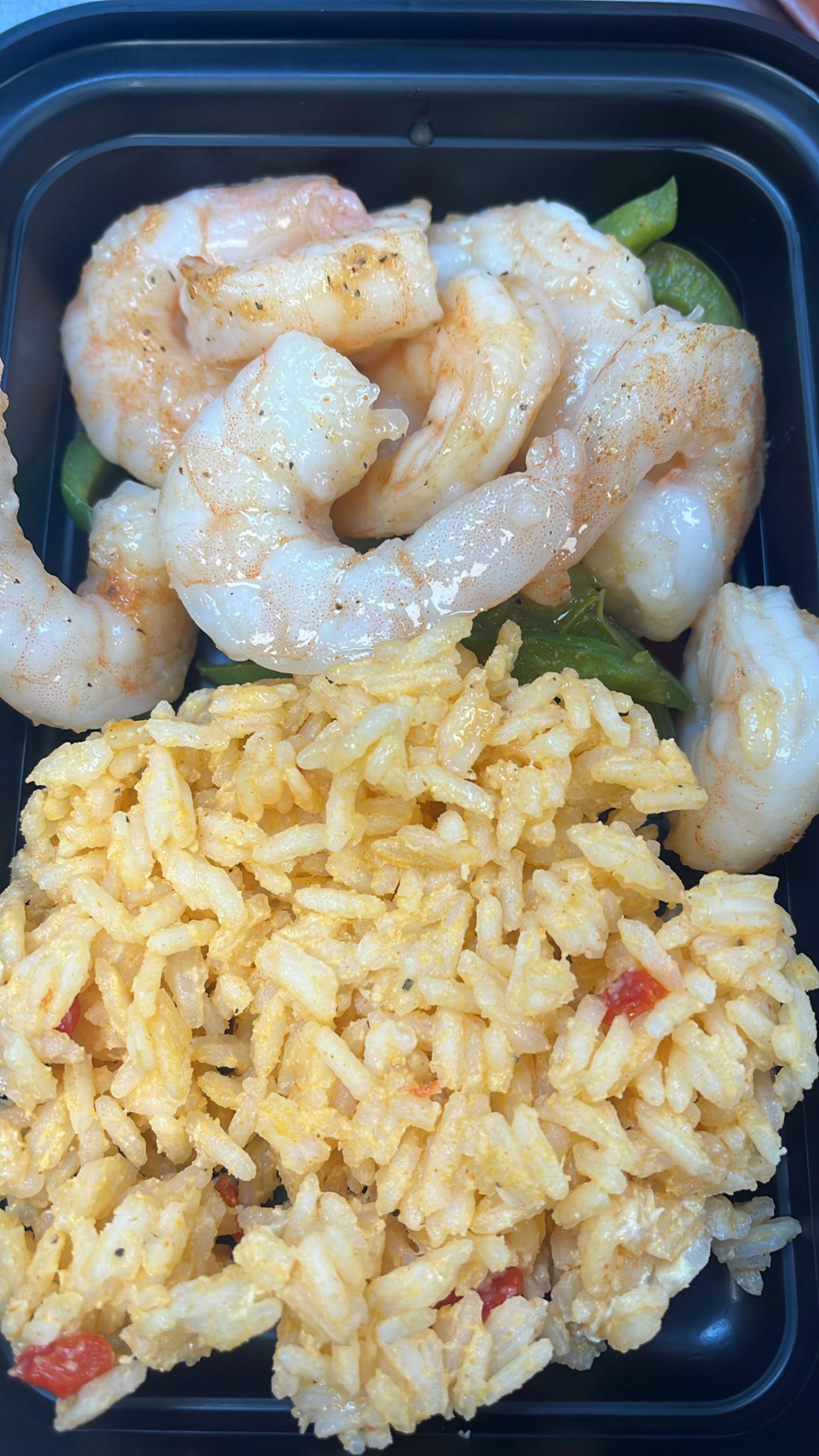 Balanced Meal DF) Garlic Shrimp & Chipotle Rice