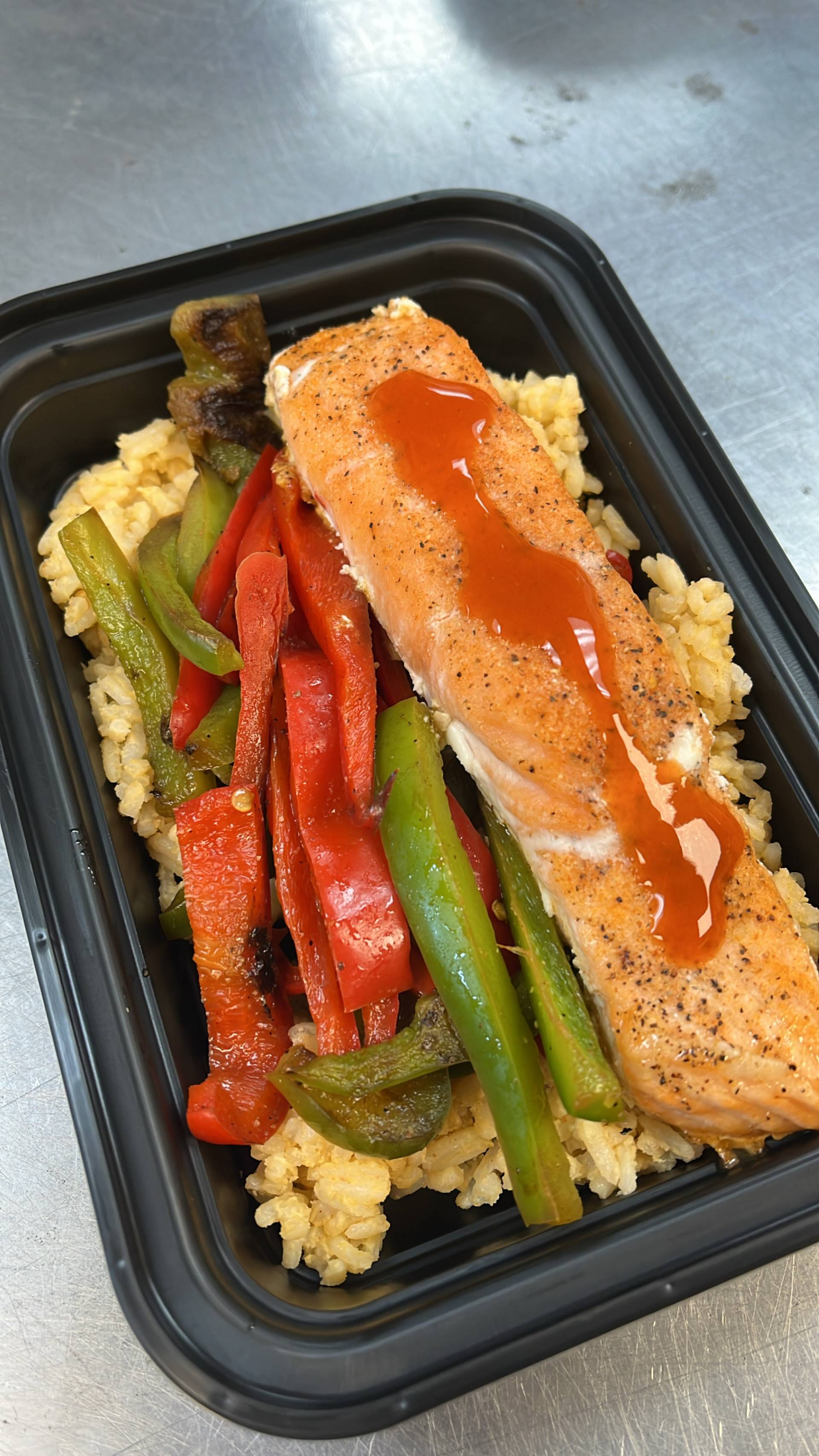 Balanced Meal DF) Salmon & Chipotle Rice