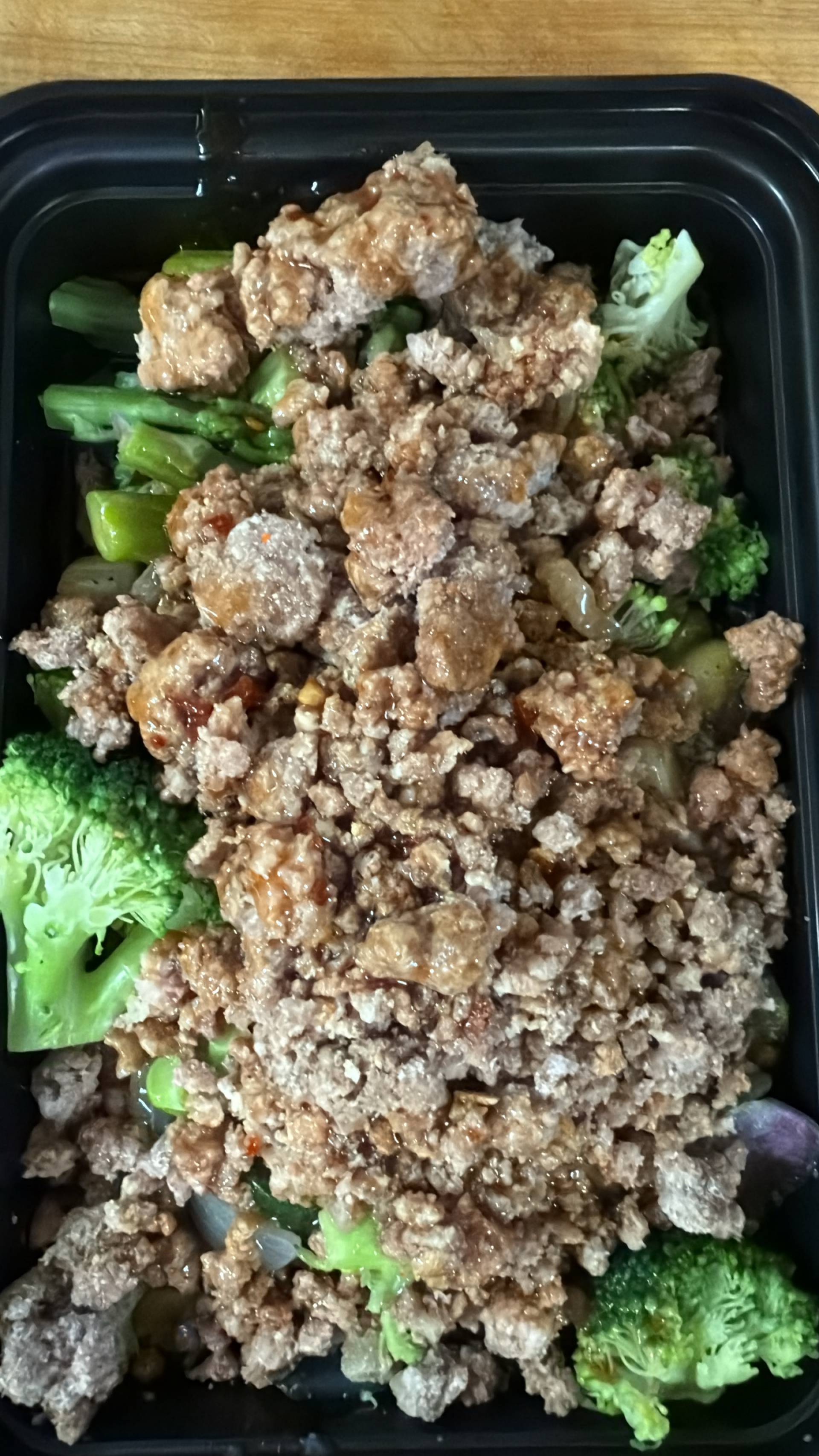 Keto Low Carb) Asian Ginger Beef & Veggies