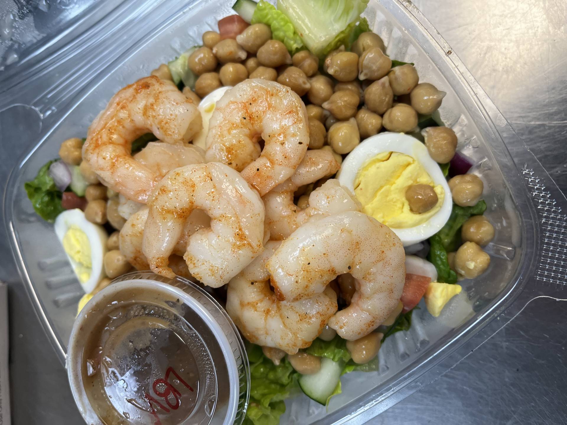 Salad) Protein Power Salad w/ Shrimp