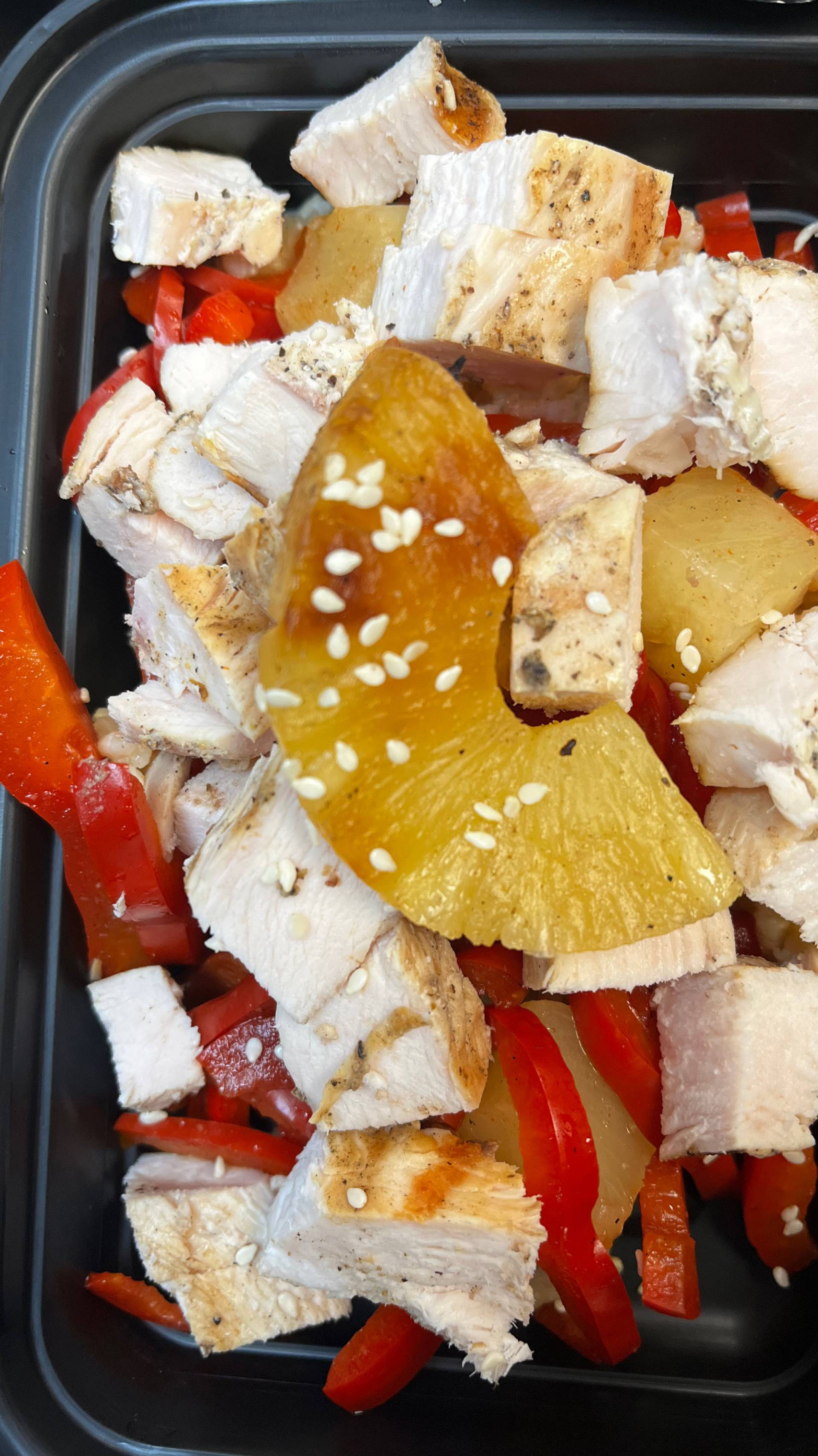 Balanced Meal DF) Grilled Chicken, Pineapple & Brown Rice