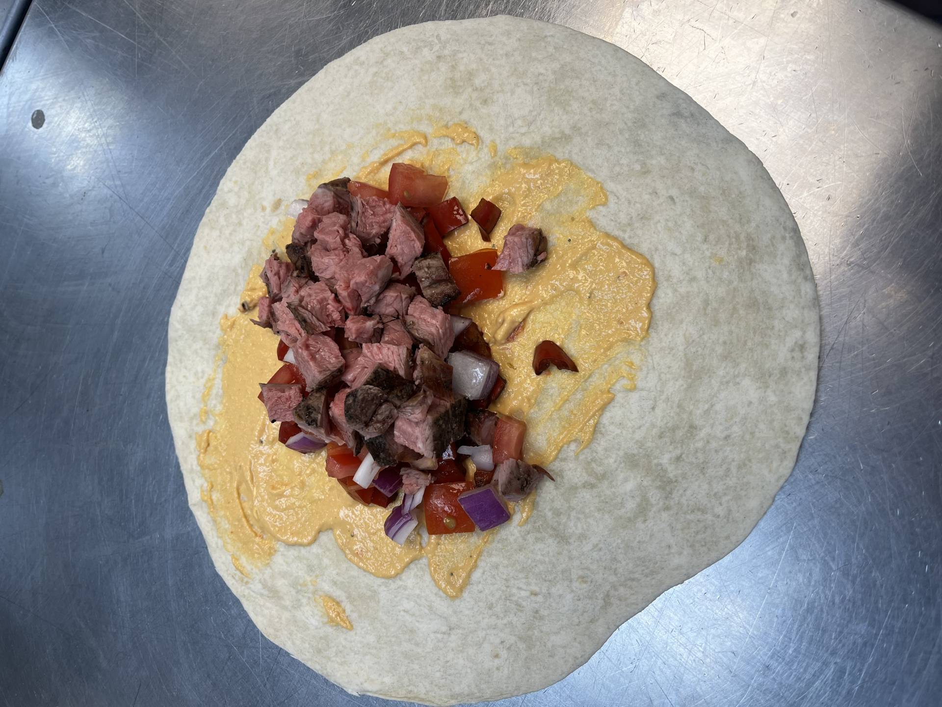 Wrap) Steak & Hummus Wraps