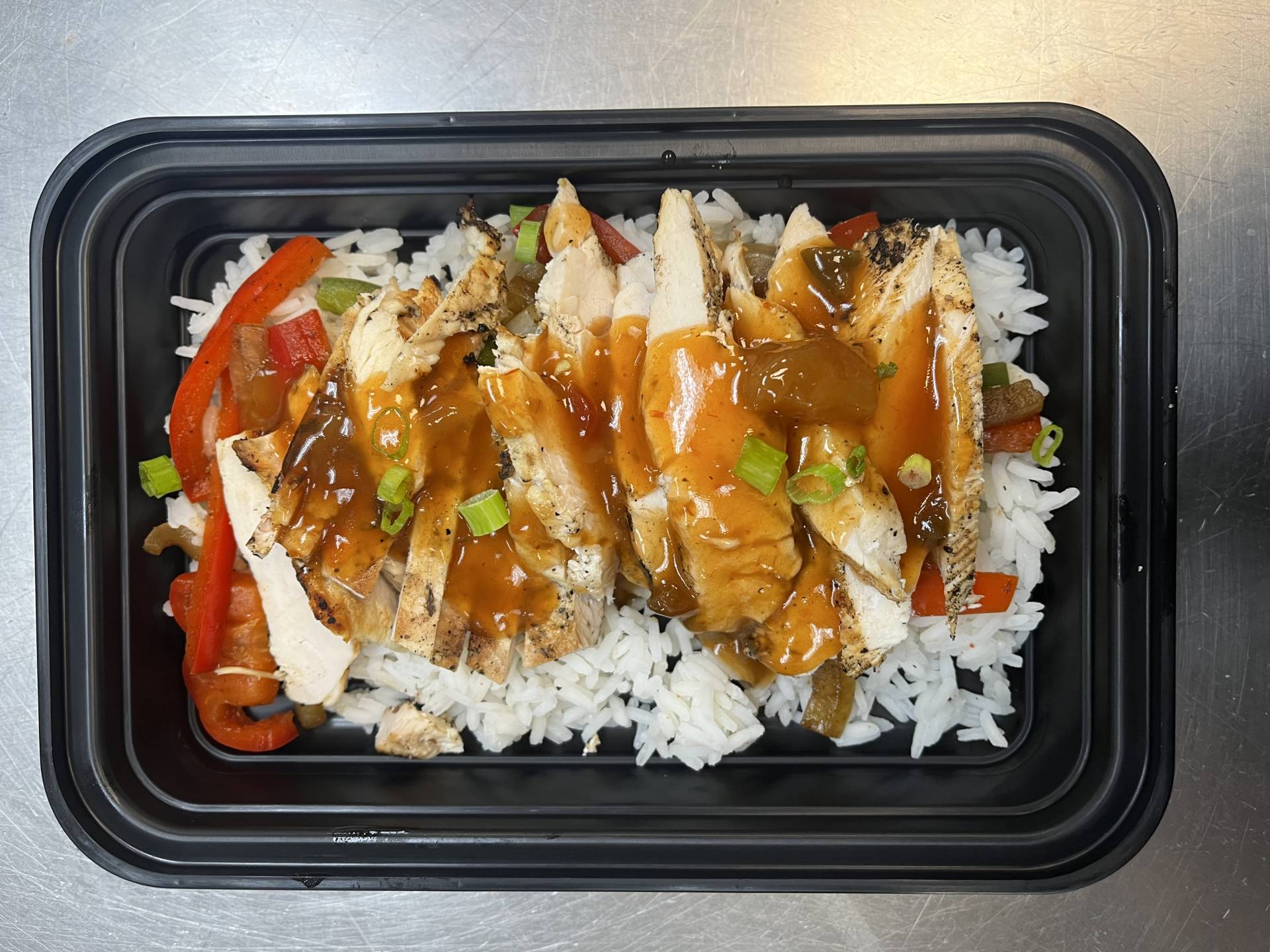 Balanced Meal DF) Sweet & Sour Chicken & Rice