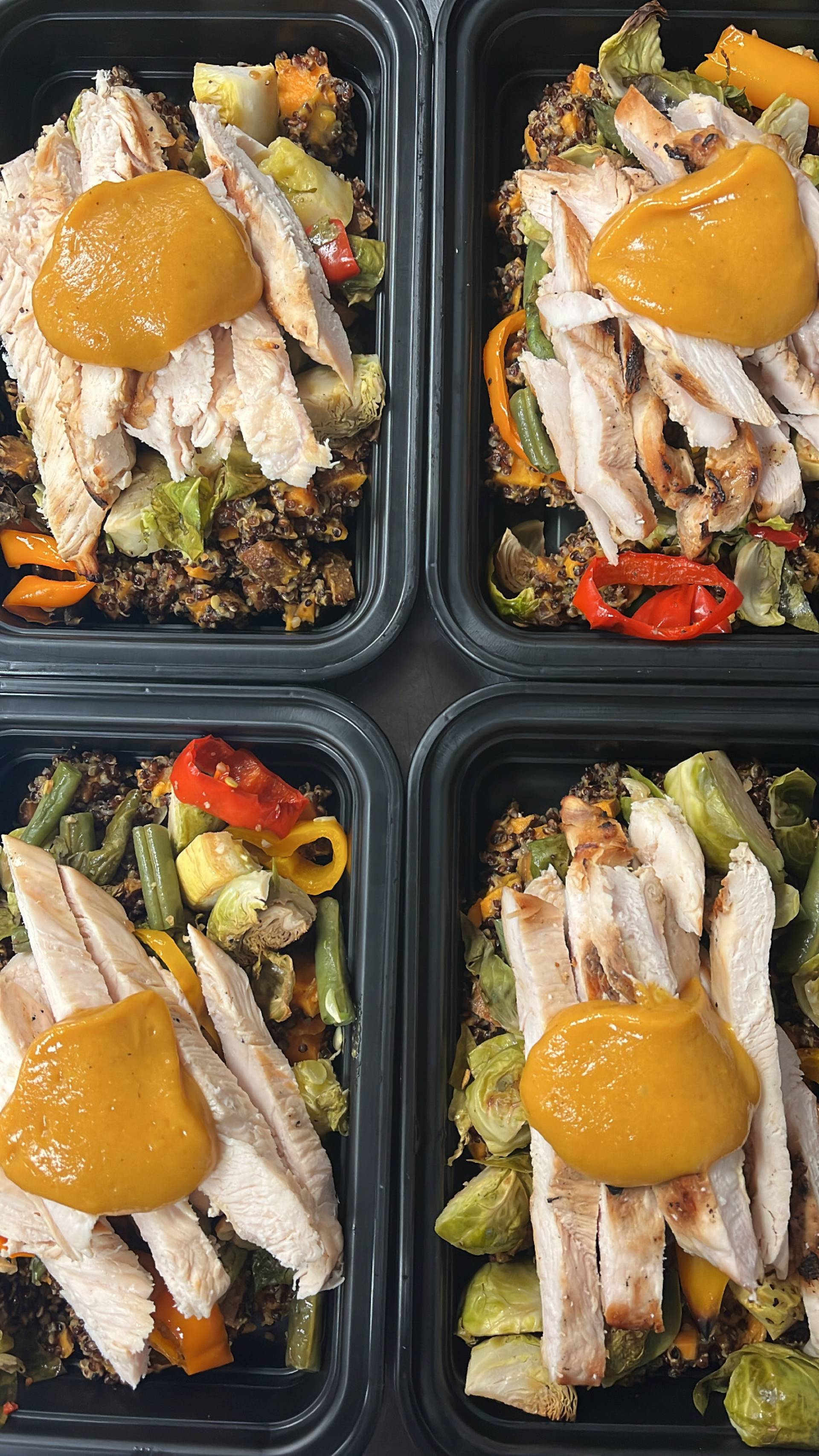 DF Balanced Meal) Baked Chicken Fall Bowl