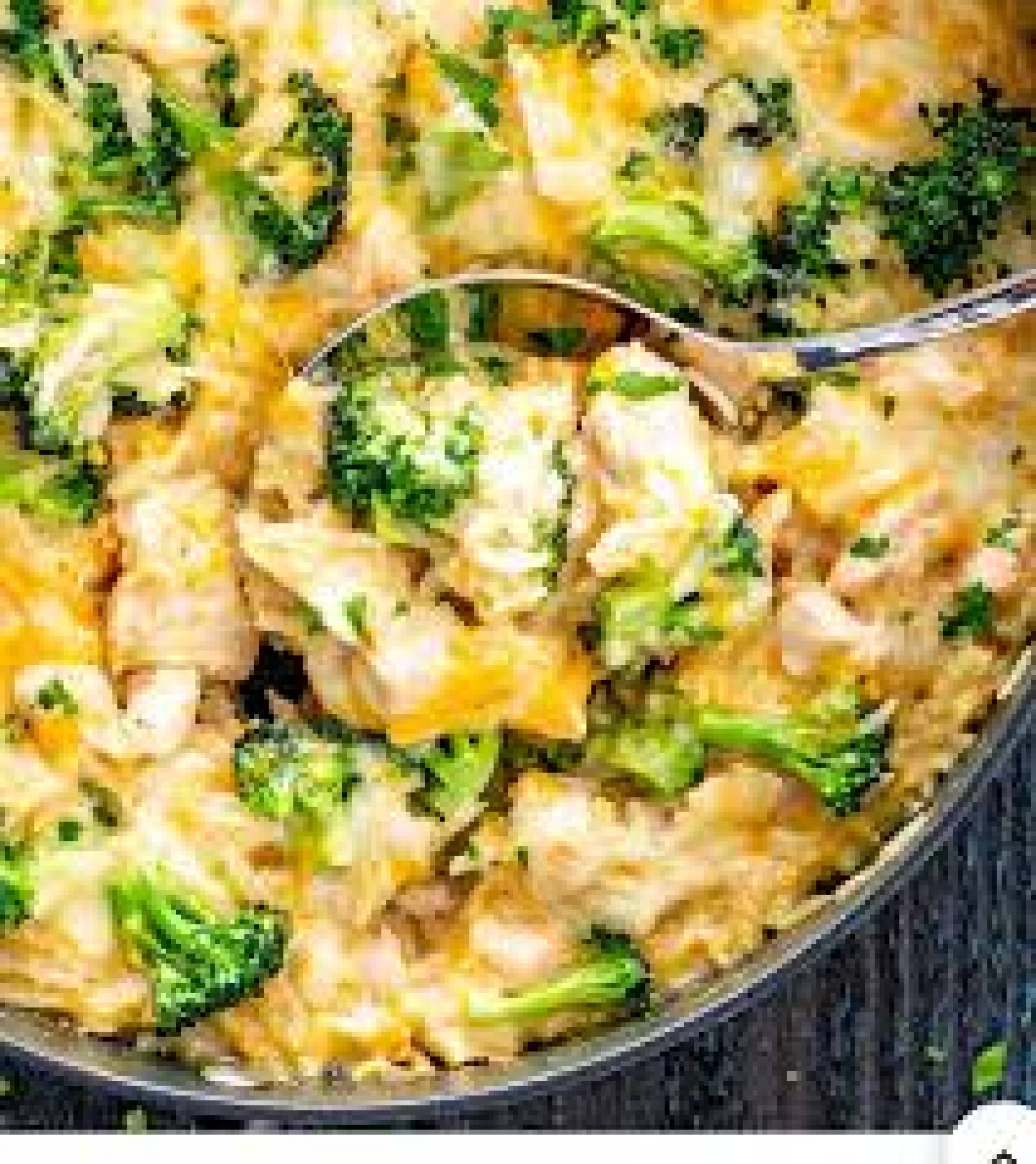 Keto/ Low Carb) Garlic Buffalo Shredded Chicken, Cheddar, Broccoli Bowl