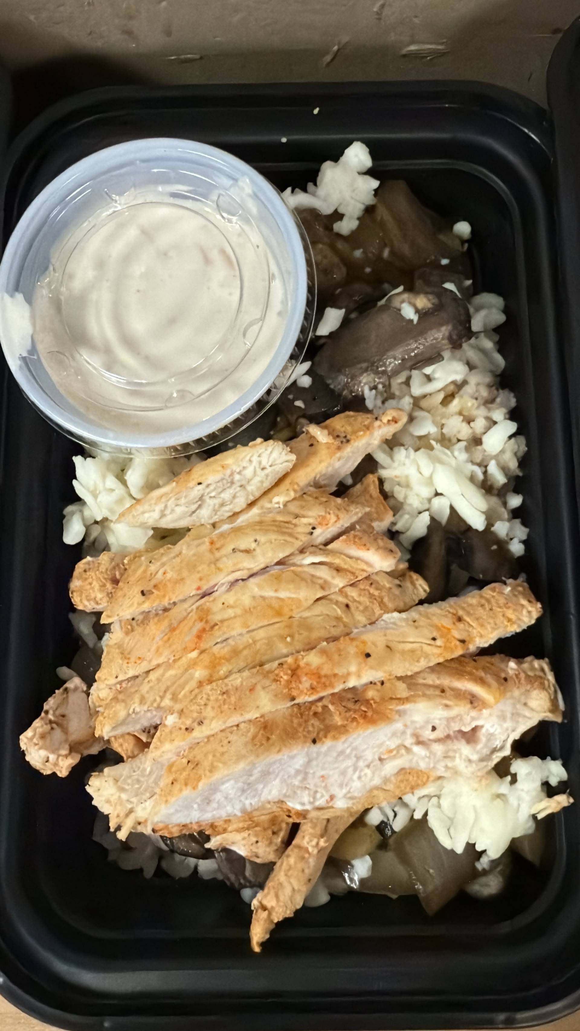 Balanced Meal) French Onion, Chicken & Rice Bowl