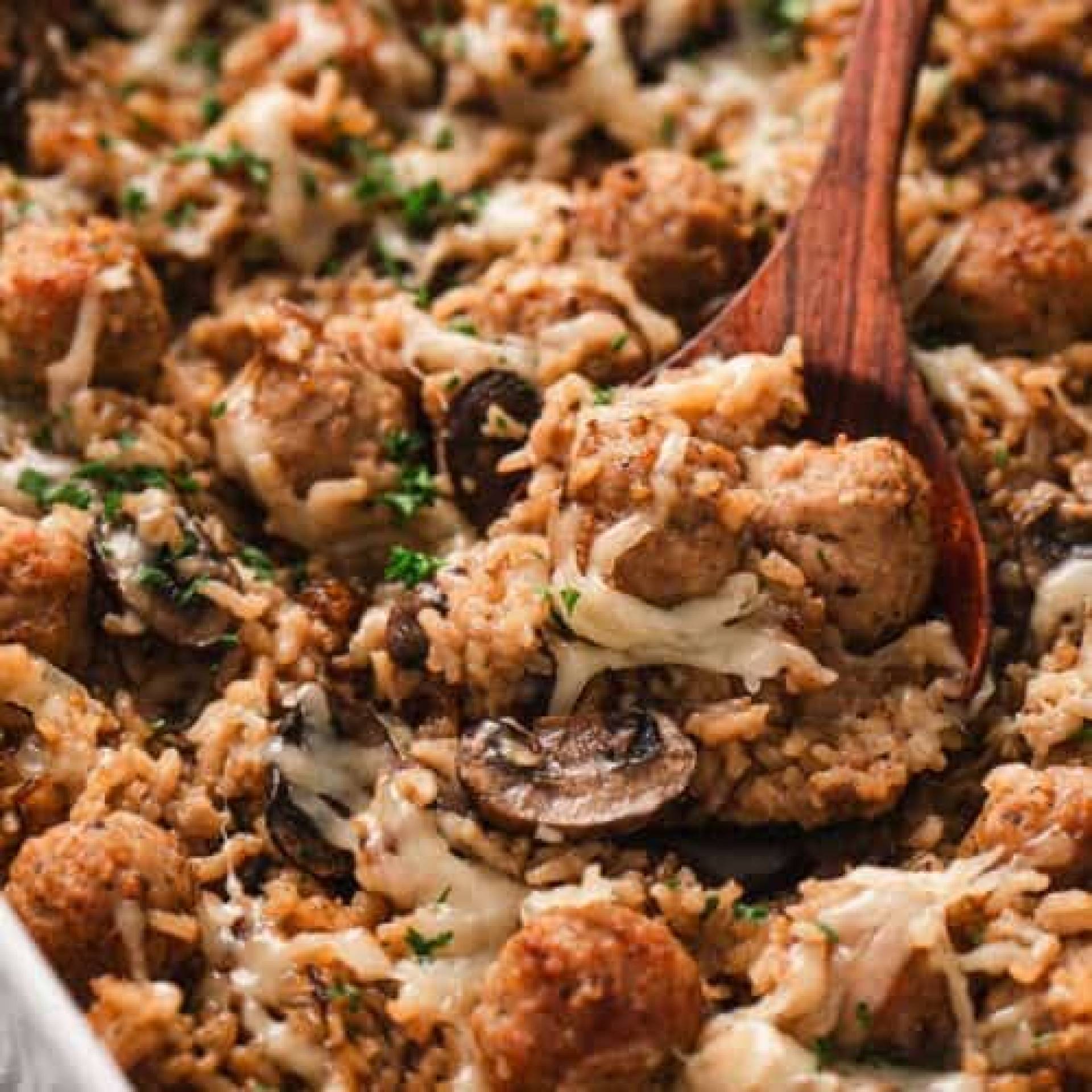 Balanced Meal) French Onion, Turkey, Brown Rice Bowl