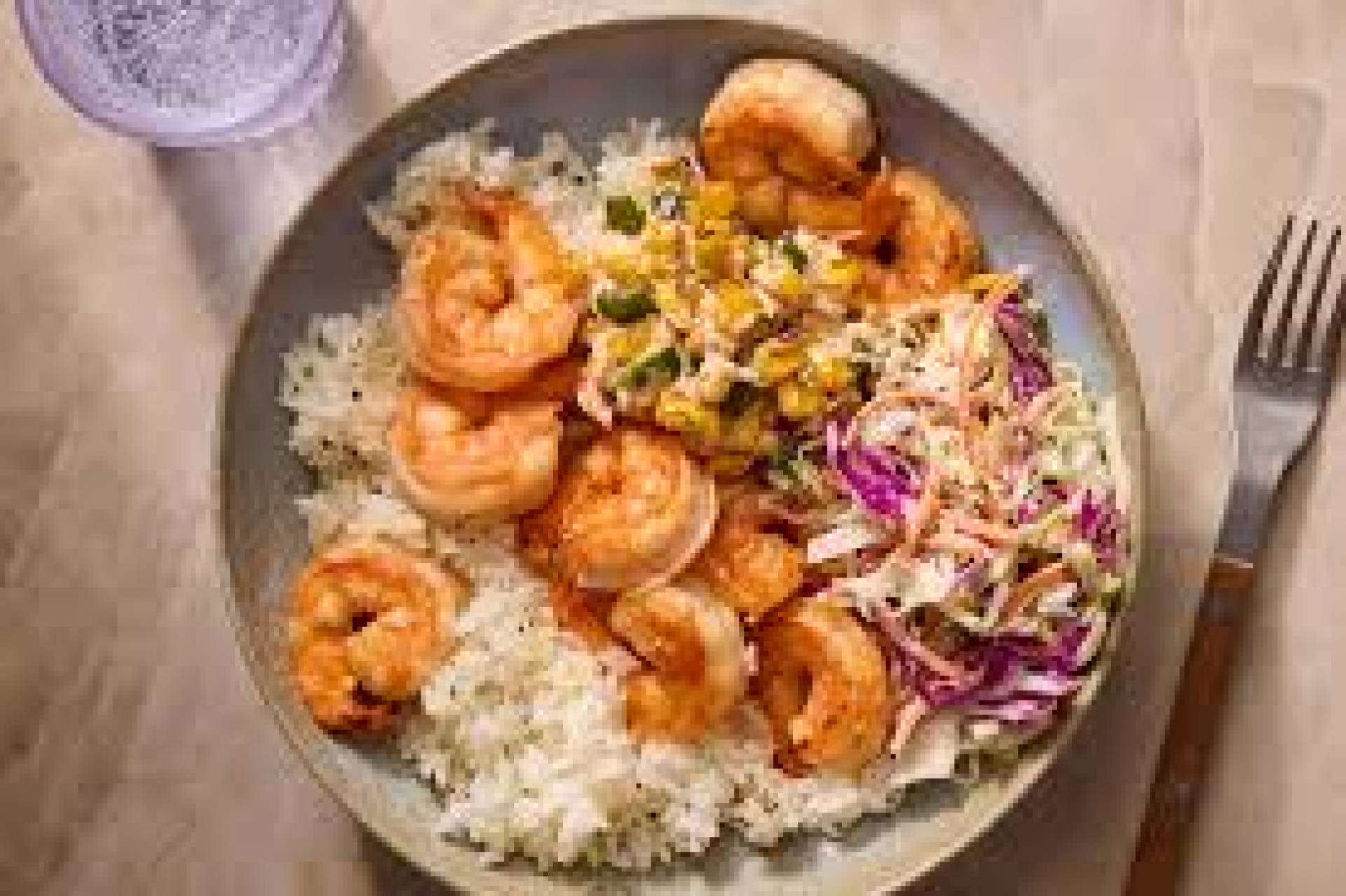 Balanced Meal) Shrimp Street Corn Bowl