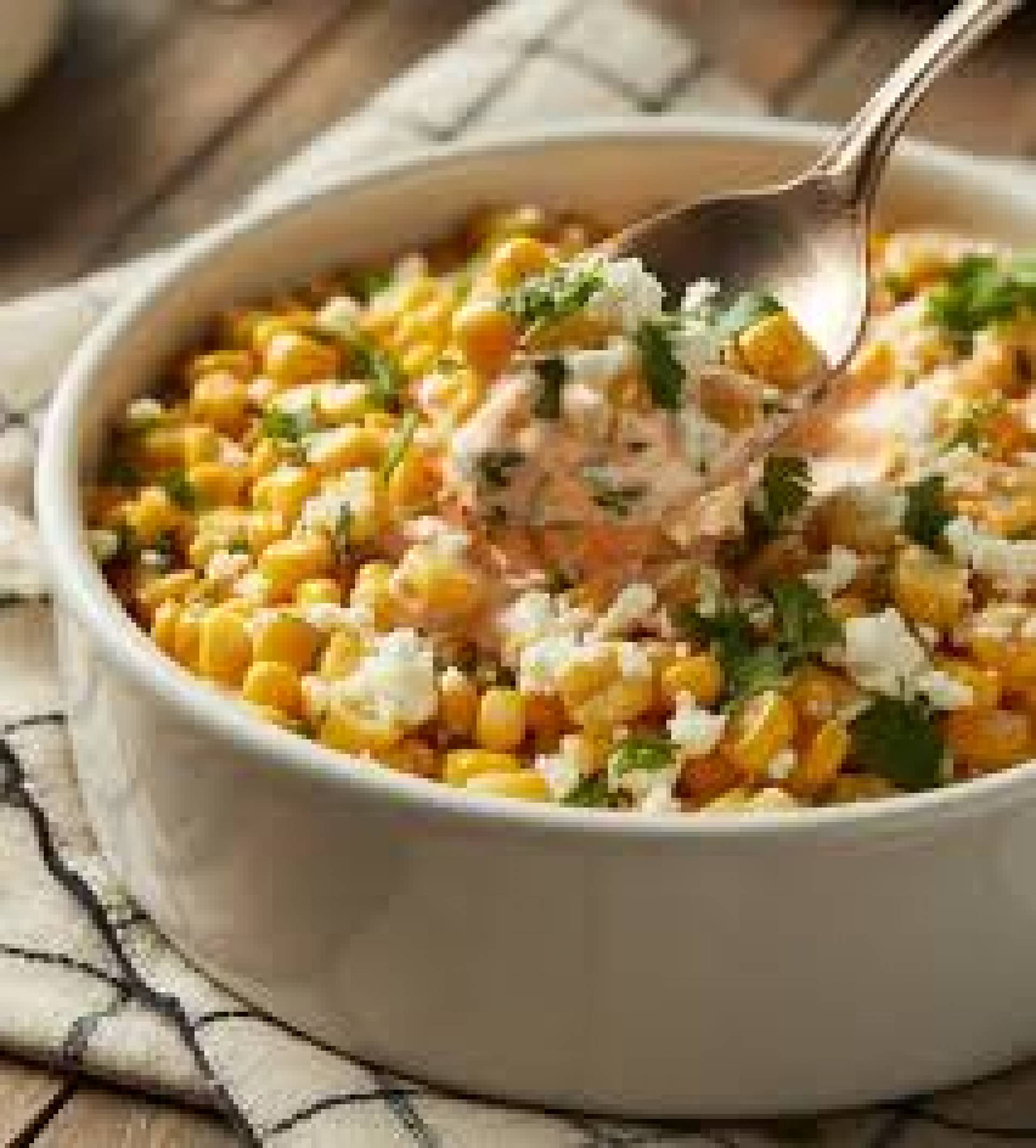 Low Carb/ Keto) Chicken Street Corn Bowl