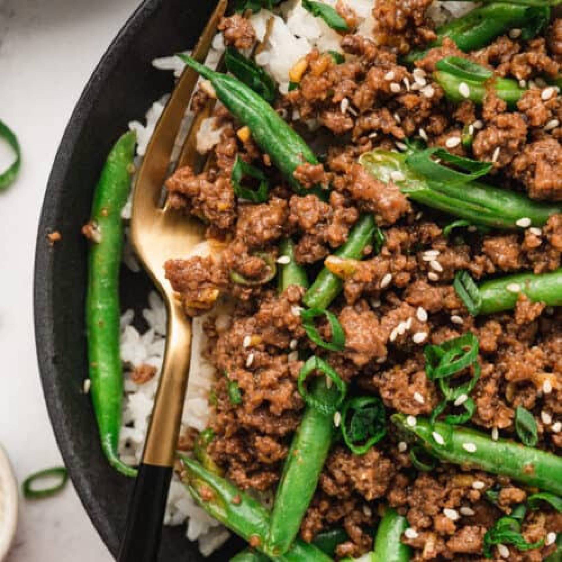 Balanced Meal DF) Hot Honey Beef & Rice Bowl