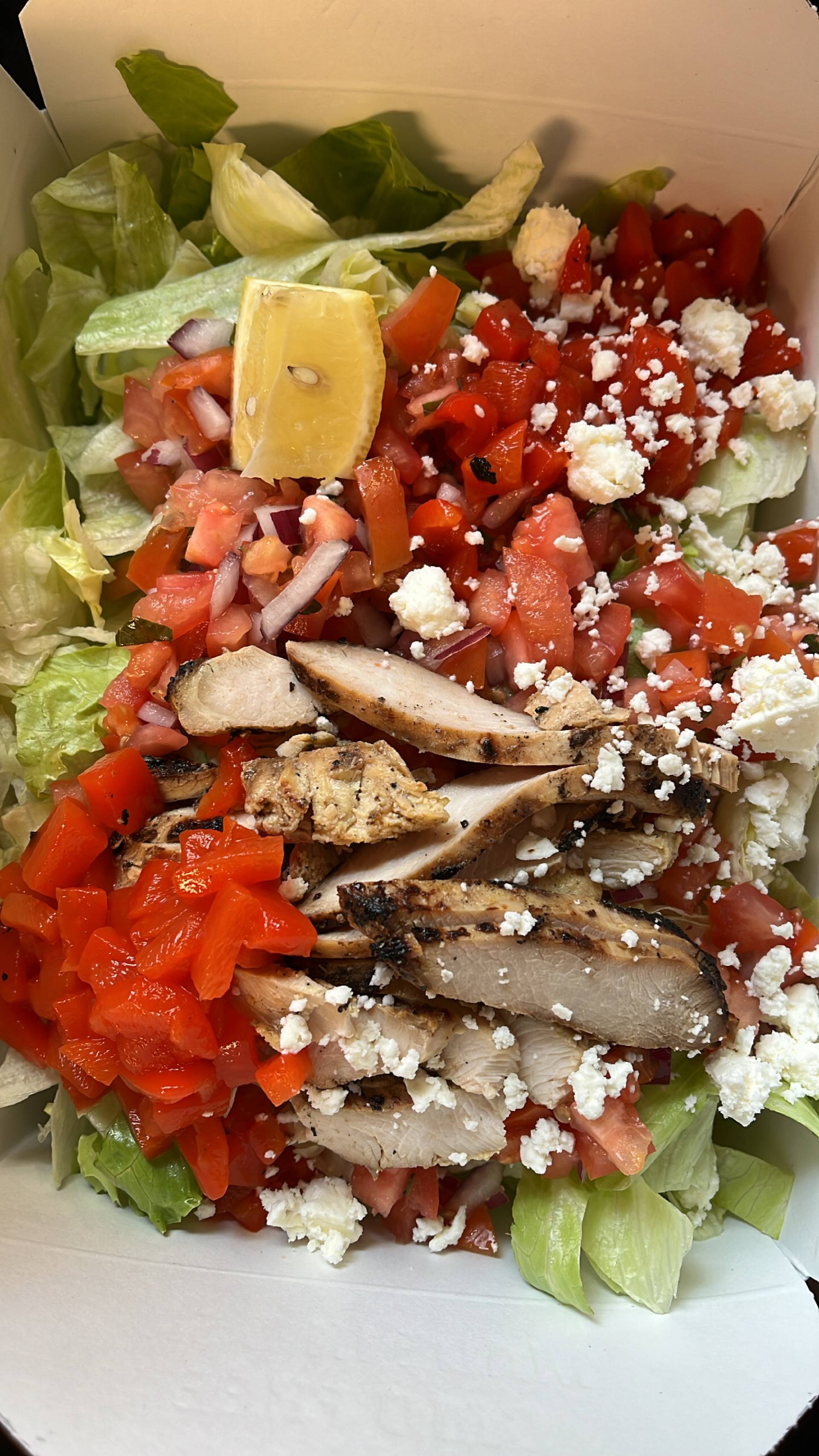 Grilled Chicken & Bruschetta Salad